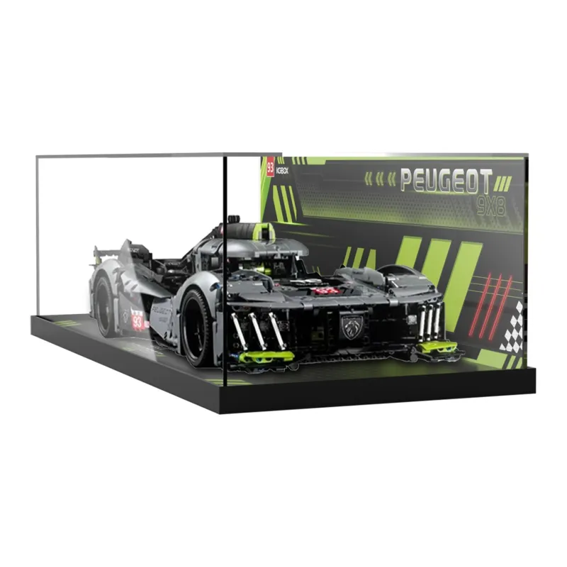 LEGO Technology Technic Bentley 9X8 Super Speed & Unibody Model A Display Case Building Blocks 42156  Display Case 1-0