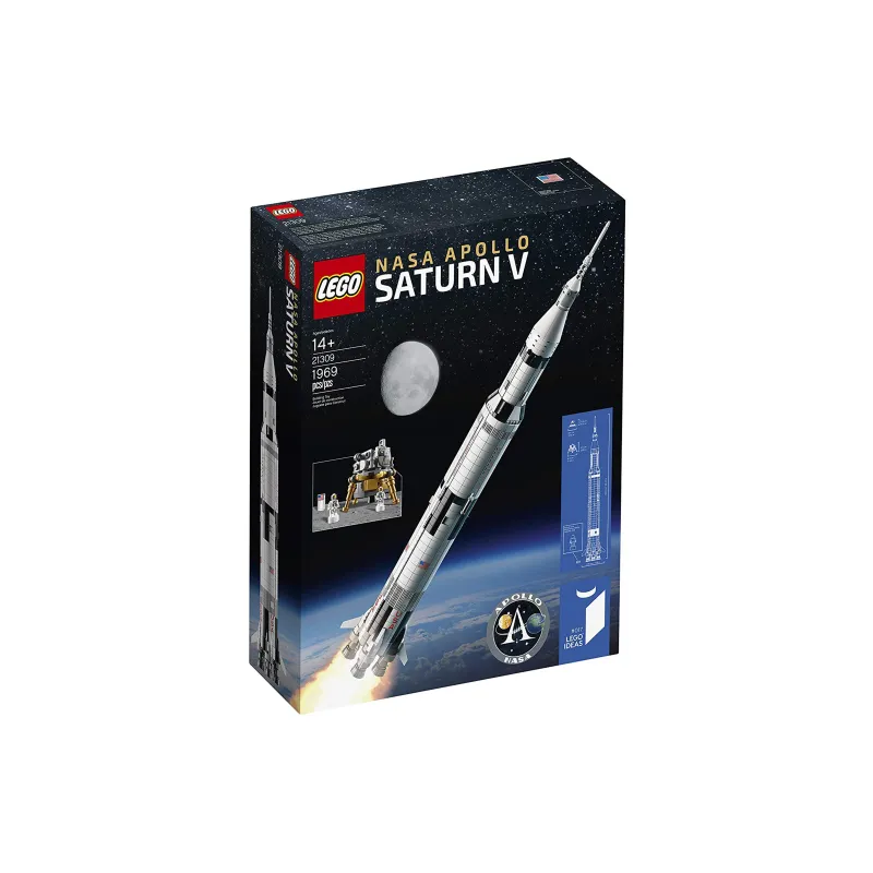 LEGO IDEAS Apollo Saturn Size 5 Building Blocks 21309-3