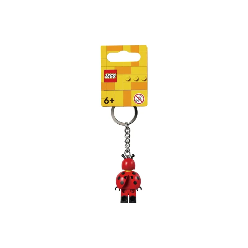 LEGO Classic Collection Ladybug Girl Figure Pendant Keychain Building Blocks 854157-2