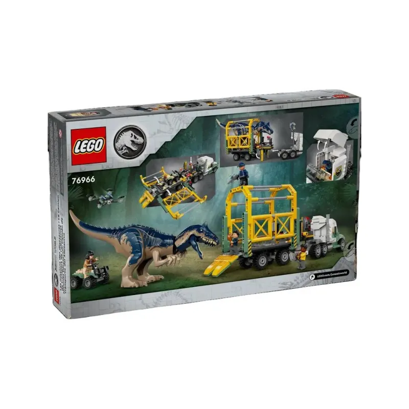 LEGO Dinosaur Mission Prehistoric Transport Vehicle Building Blocks 588pcs 76966-2