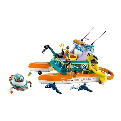LEGO Sea Rescue Boat Building Blocks 41734