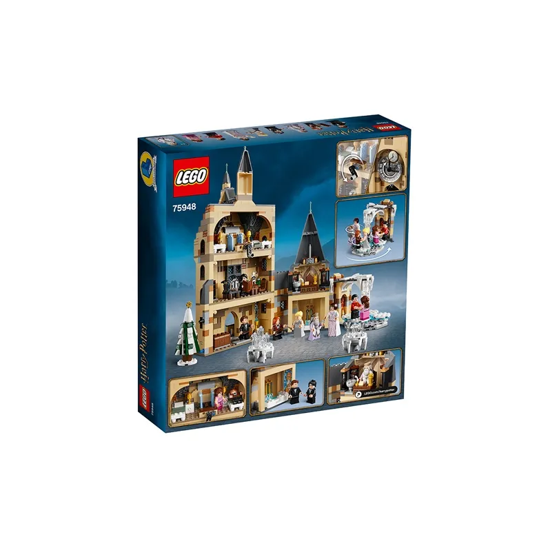 LEGO Harry Potter Collection Hogwarts Clock Tower Building Blocks 75948-2