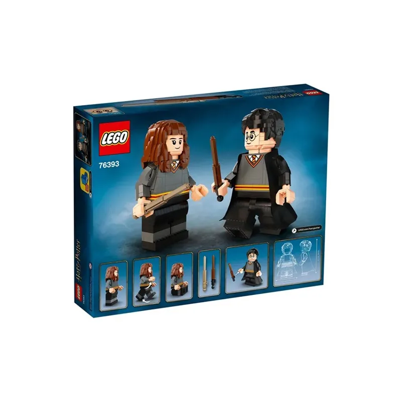 LEGO Harry Potter Collection Harry Potter And Hermione Granger, Harry Potter Characters Building Blocks 76393-2