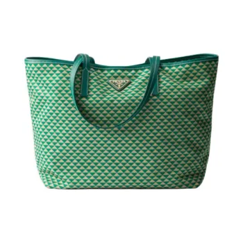 PRADA Recycled Nylon Tote Bag, Shopping Bag, Shoulder Bag Unisex Mango