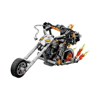 LEGO Ghost Rider Mech & Bike Building Blocks 76245