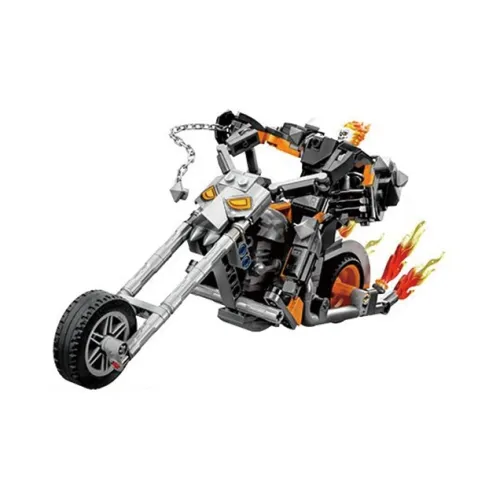 LEGO Ghost Rider Mech & Bike Building Blocks 76245