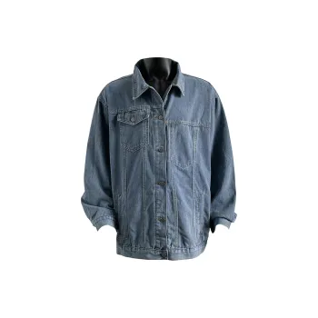 Warrior Ride The Wind Collection Open Ended Smile Collection Denim Jacket Unisex