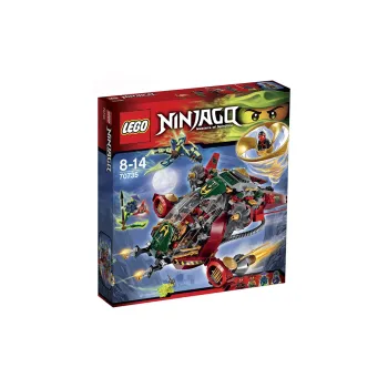 LEGO Ninjago Characters Flying Sky Rotation Technique Super War Machine Building Blocks 301 600pcs 70735