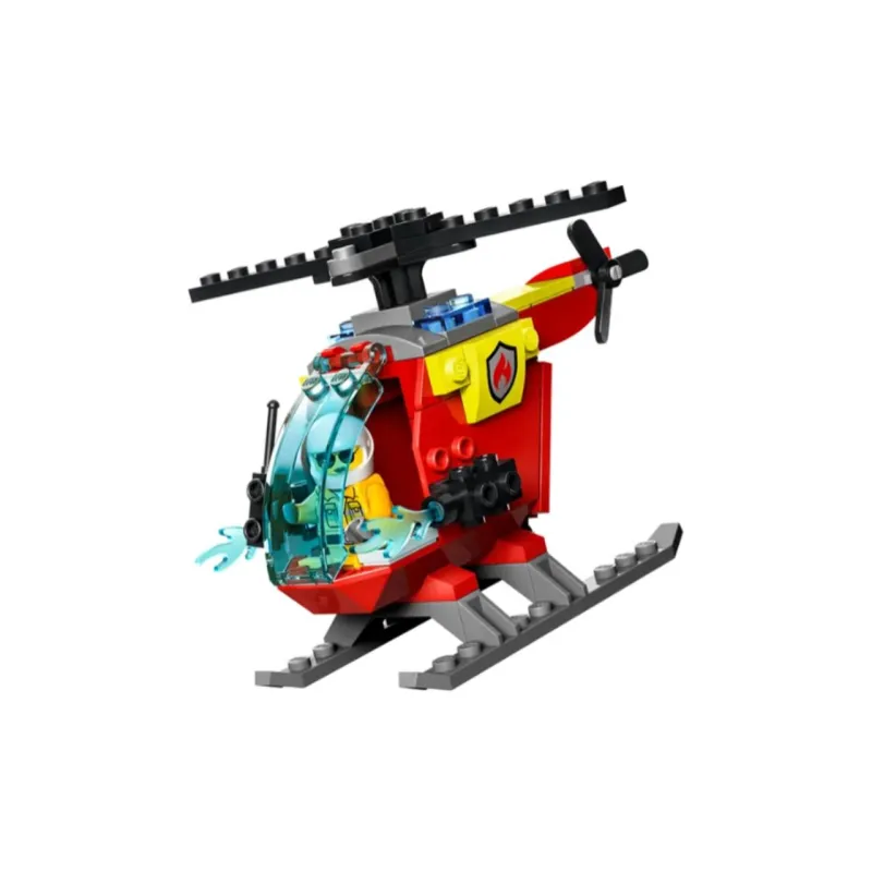 LEGO City Collection Helicopter Fire Helicopter Building Blocks 0 300 60318-1