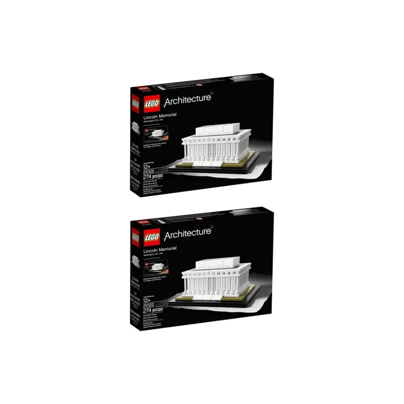LEGO Architecture Collection Lincoln Memorial Building Blocks 274pcs 21022-3