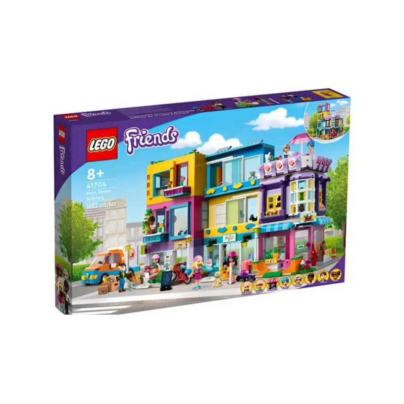 LEGO Good Friend Collection Creative Versatile Luxury Street View Building Blocks 1682pcs 41704-1