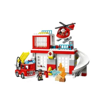 LEGO Fire Station & Helicopter Building Blocks 10970