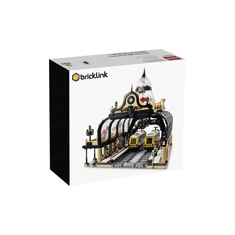 LEGO Architecture Collection Bricklink European Train Station Building Blocks 0 910002-1