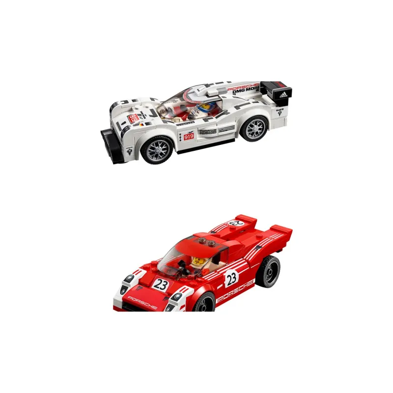 LEGO Super Racing Collection Porsche 919 Hybrid And 917K Pit Stops Building Blocks 732pcs 75876-3