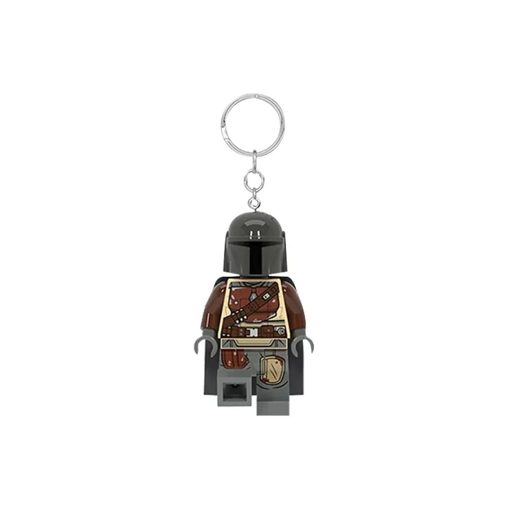 LEGO Star Wars Collection Black Warrior Darth Vader Yoda Baby Glow in The Dark Keychain Pendant IP Merch-2