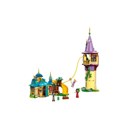 LEGO Rapunzel's Tower & The Snuggly Duckling Building Blocks 43241