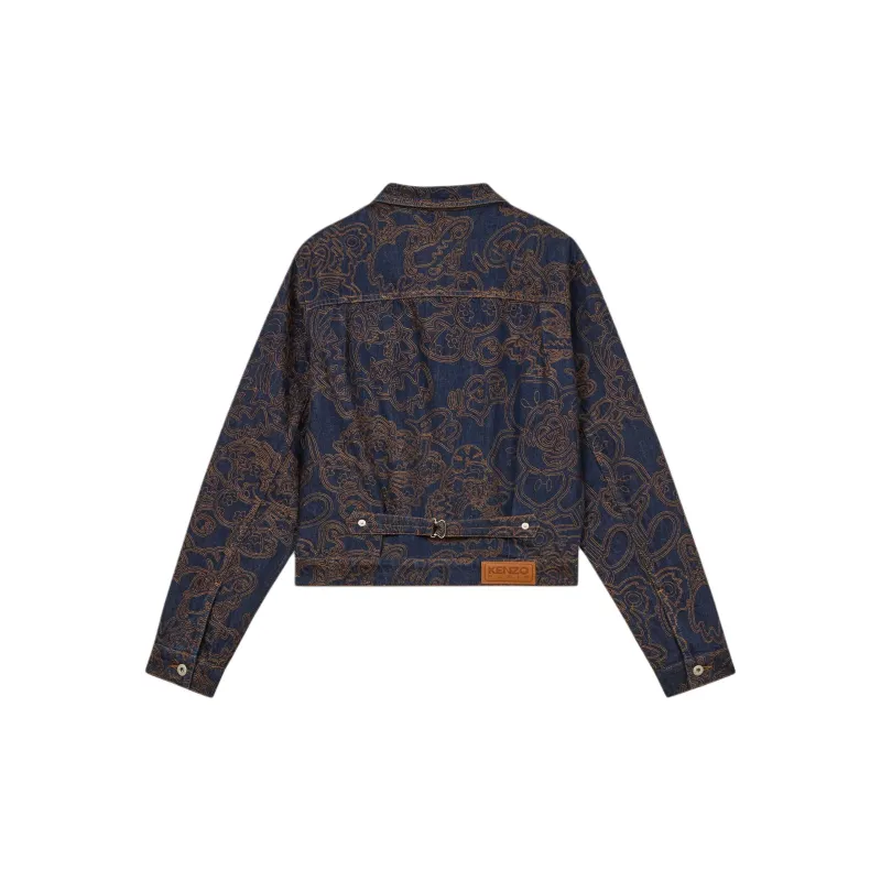 KENZO By Verdy Embroidered Trucker Jacket-1