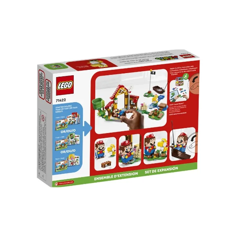 LEGO Picnic At Mario's House Expansion Set Building Blocks 71422-6