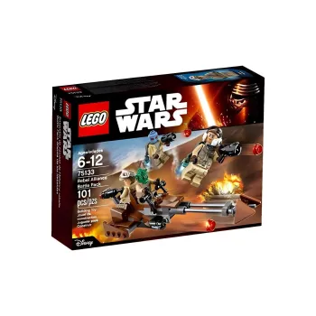 LEGO Star Wars Characters Star Wars The Force Awakens Rebel Battle Set Assembly Building Blocks 101 Pcs/pzs 75133