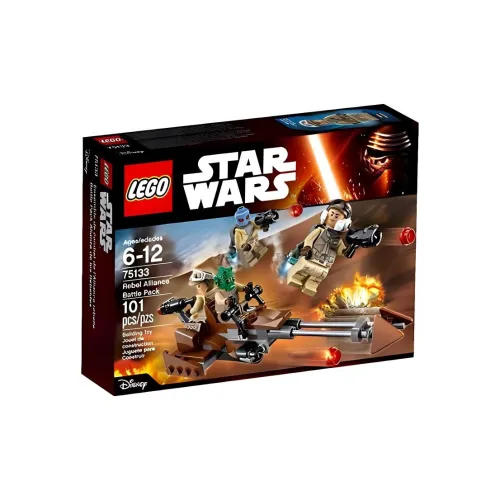 LEGO Star Wars Characters Star Wars The Force Awakens Rebel Battle Set Assembly Building Blocks 101 Pcs/pzs 75133