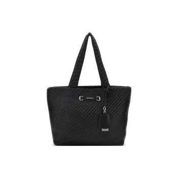 GUESS PU Tote Bag, Shopping Bag, Shoulder Bag Women's Black