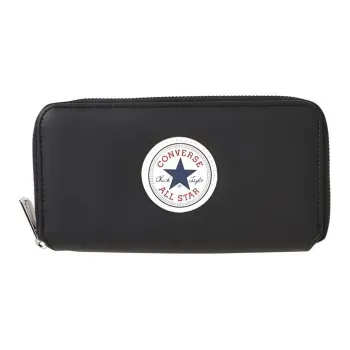 Converse Synthetic Leather Wallet Men's Black/Beige/Red
