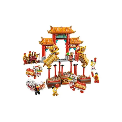 LEGO Lion Dance Building Blocks 80104