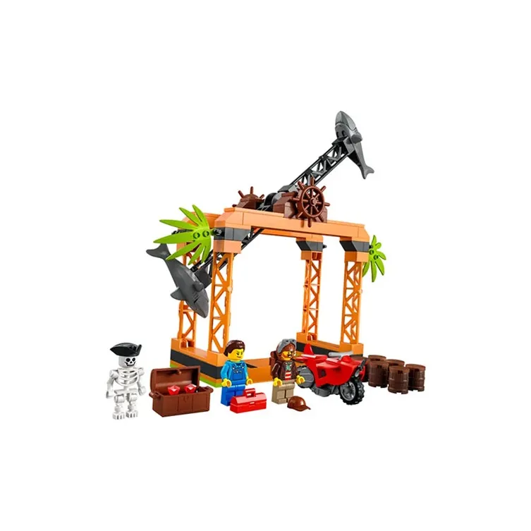 LEGO City Collection Shark Attack Special Techniques Building Blocks 122 Pcs 60342-3