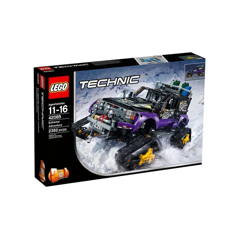 LEGO Technology Mechanical Set Extreme Snowfield Adventure Vehicle Building Blocks 2001 5000 42069-1