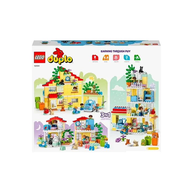 LEGO Collection 3 in 1 Dreamy Cottage Building Blocks 218pcs 10994-1