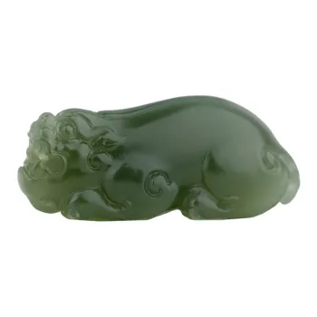 Treasure Pendants Green Jade Unisex