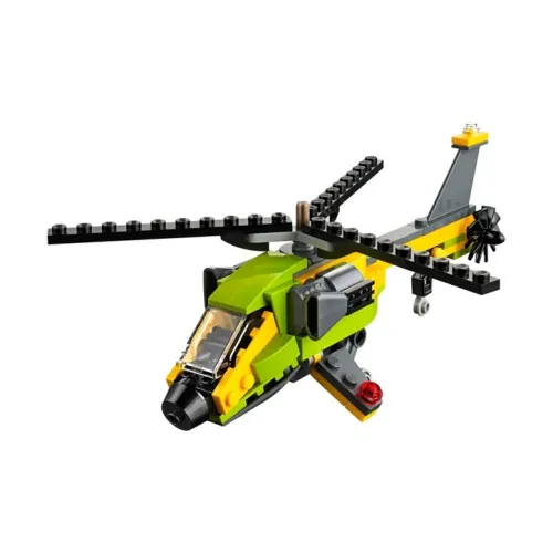 LEGO LOGO Creator 3 in 1 Helicopter Adventure Building Blocks 114 Pcs/pzs 31092