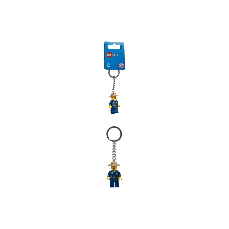 LEGO Mountain Special Police Keychain Building Blocks 1 853816-3