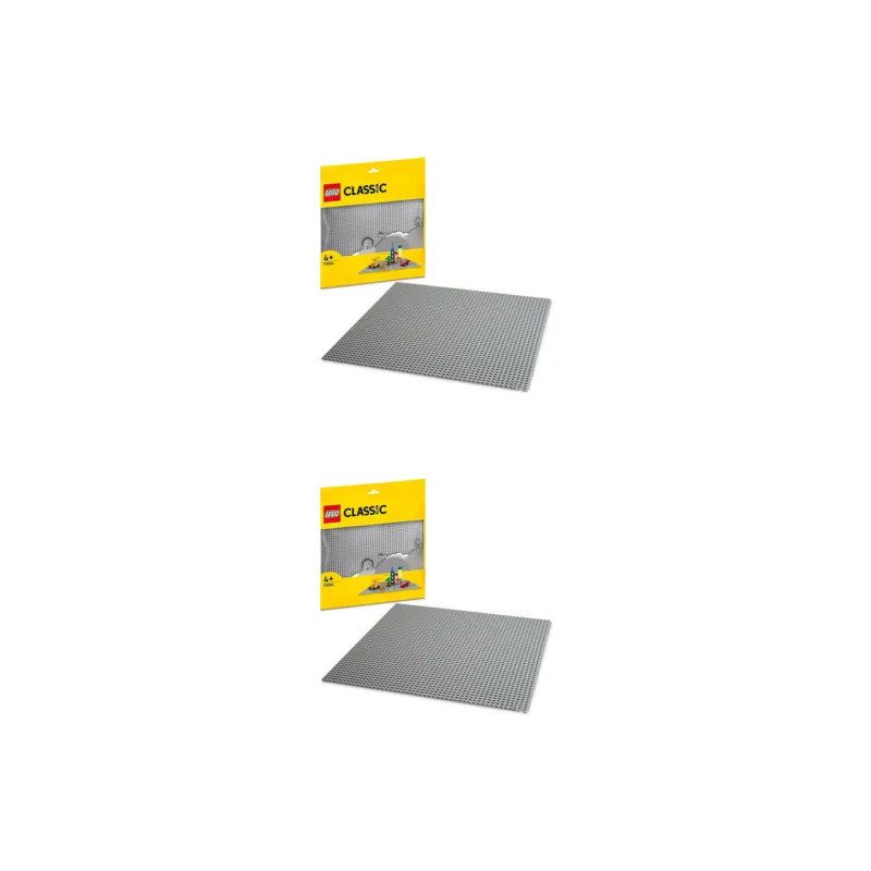 LEGO Gray Baseplate Building Blocks 11024-2