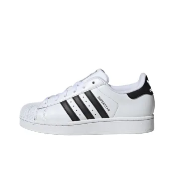 Adidas Originals Superstar 2 Anti Slip Wear Resistant Low Top Skateboard Shoes Women's White