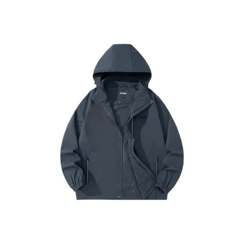 Jeep Waterproof And Windproof Windbreaker Jacket Unisex