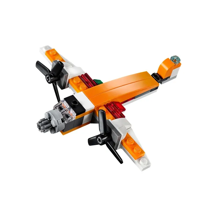 LEGO LOGO Creator Creator 3 in 1 Dual Rotor Drone Building Blocks 109 Pcs/pzs 31071-1