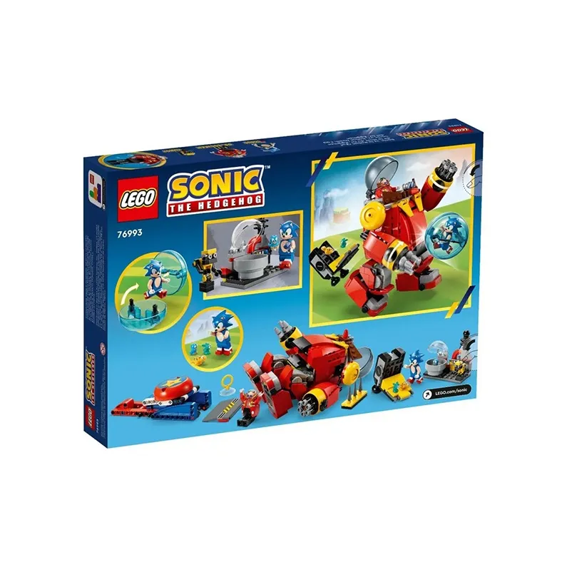 LEGO Sonic Series Sonic Battle The Death Egg Robot Of Dr. Eggman Building Blocks 615pcs 76993-2