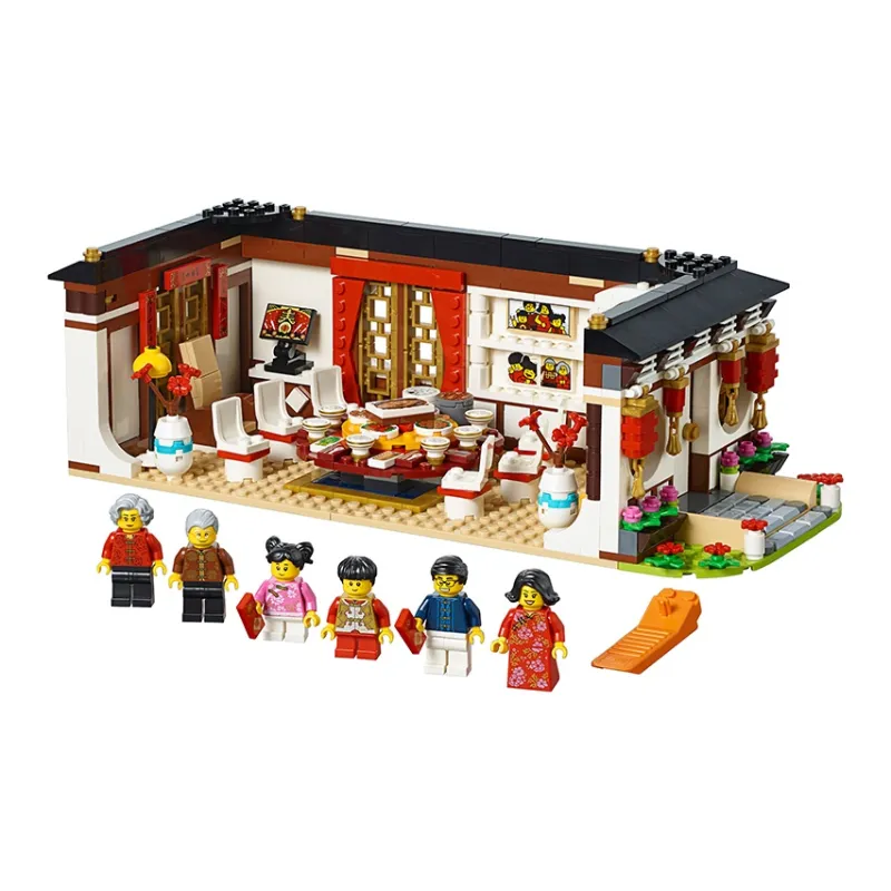 LEGO Festival Collection New Year's Dinner Limited Edition Building Blocks 601 1000 80101-0