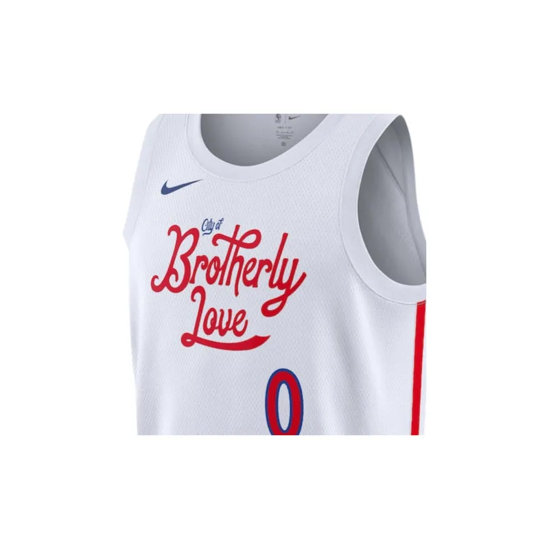 Nike X NBA Basketball Jerseys Unisex White-2