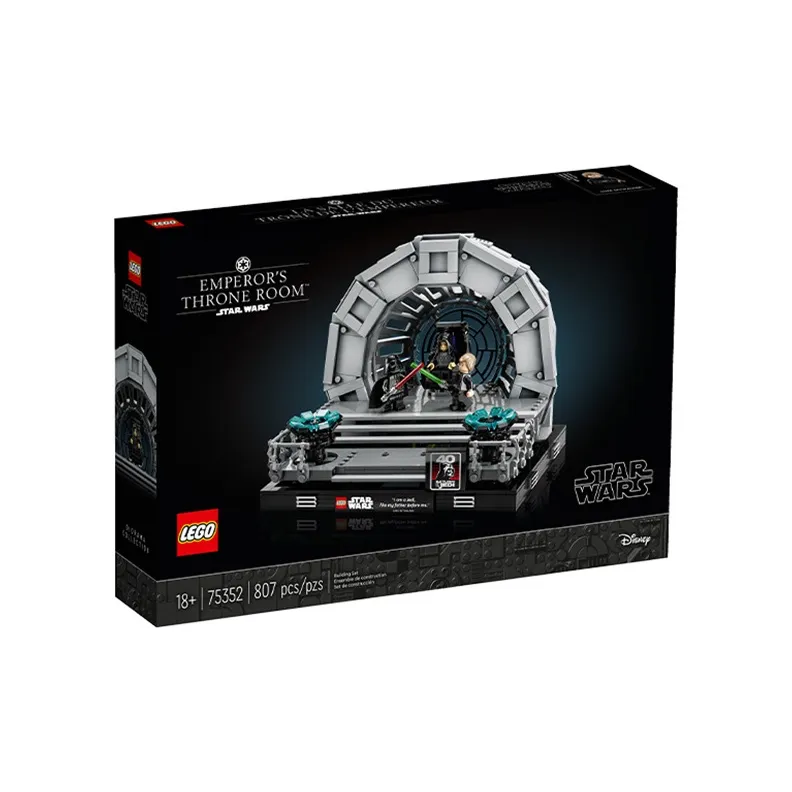 LEGO Emperor's Throne Room Diorama Building Blocks 75352-2