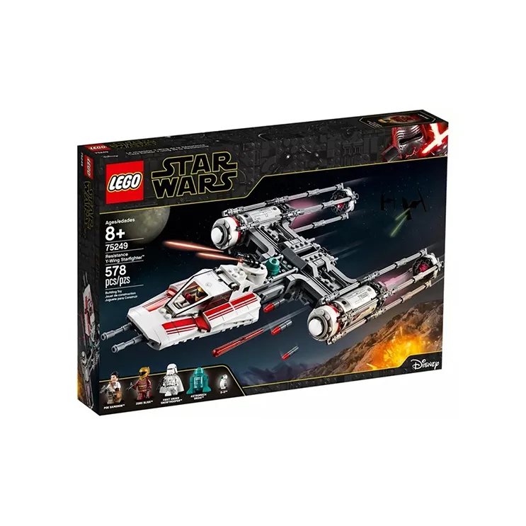 LEGO Star Wars Collection Resistance Organization Y Wing Xingji Fighter Building Blocks 75249-4
