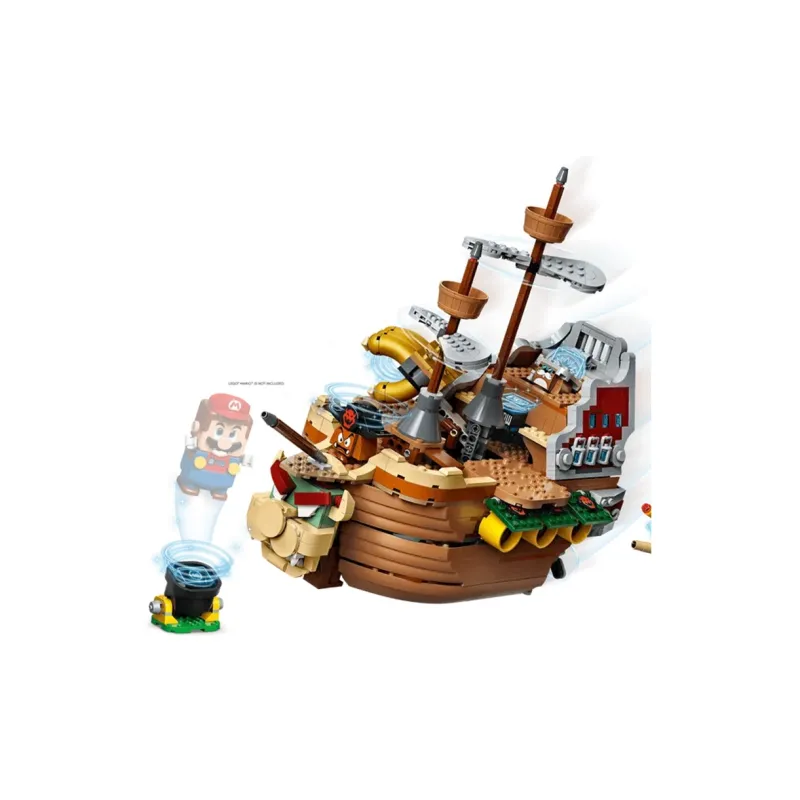 LEGO Super Mario Bowser's Flight Battleship Expansion Level Mario Building Blocks 1152pcs 71391-2