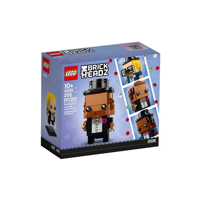 LEGO BrickHeadz Wedding Groom Building Blocks 255pcs 40384-1