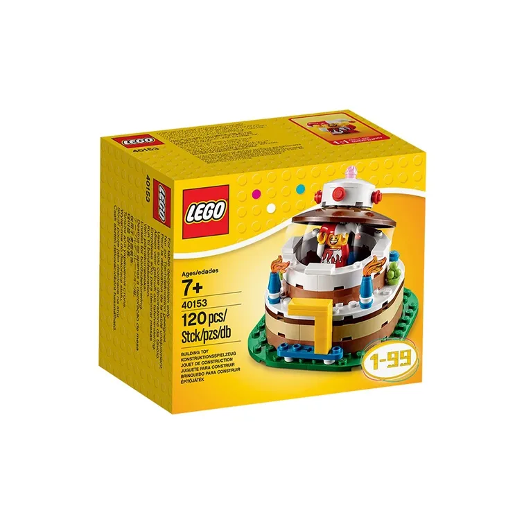LEGO Classic Collection Birthday Cake Building Blocks 40153-2