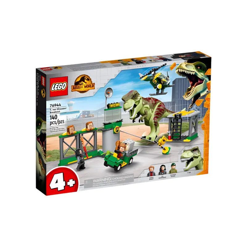 LEGO Jurassic World Collection Tyrannosaurus Rex Ambush Building Blocks 301 600pcs 76944-3