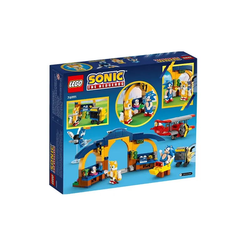 LEGO Tails' Workshop And Tornado Plane Building Blocks 76991-1