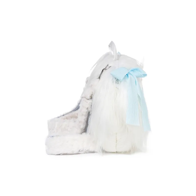 RIZHI STORE Plush Bear Backpack Unisex Multicolor-12