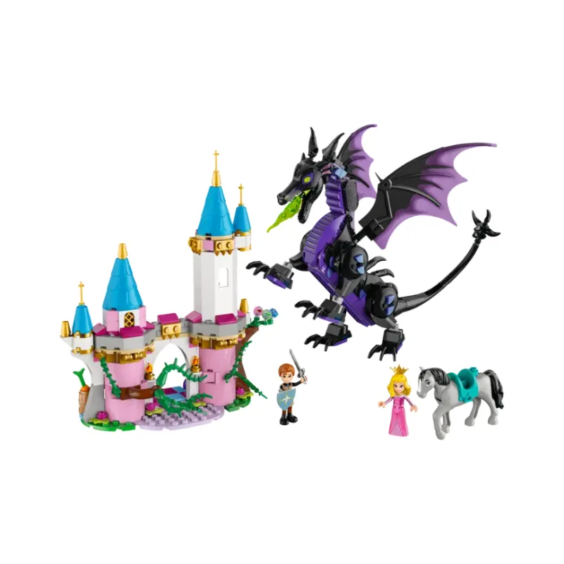 LEGO Mila Kunis Transforms Into A Dragon In 'Maleficent.' Building Blocks 583pcs 43240-0