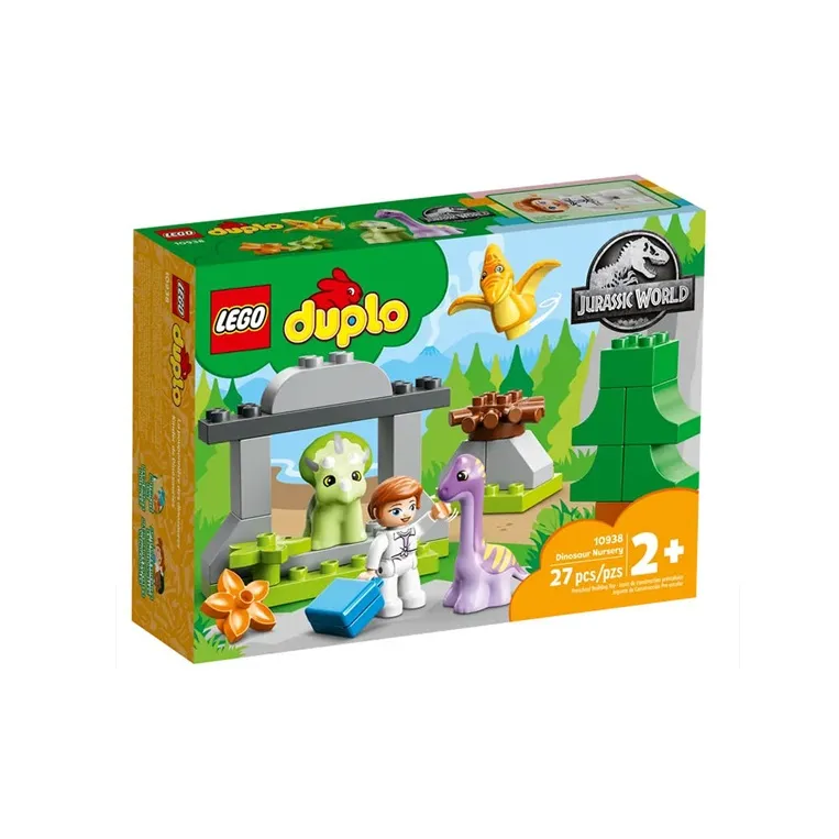 LEGO Jurassic World Collection, Dinosaur Daycare Building Blocks 27 Pcs/pzs 10938-1